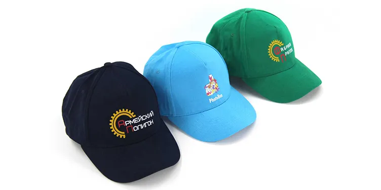 Custom embroidery caps