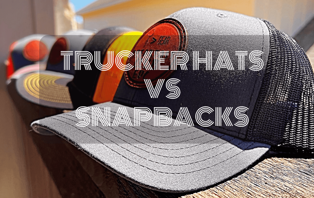 trucker hats vs snapbacks
